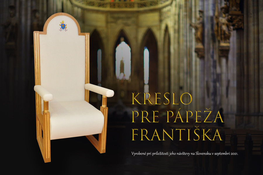 Kreslo pre pápeža Františka - fotografia 1