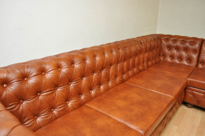 Rohová sedačka Chesterfield atyp 2