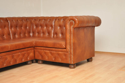 Rohová sedačka Chesterfield atyp 2