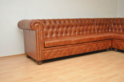 Rohová sedačka Chesterfield atyp 2