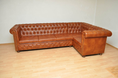 Rohová sedačka Chesterfield atyp 2