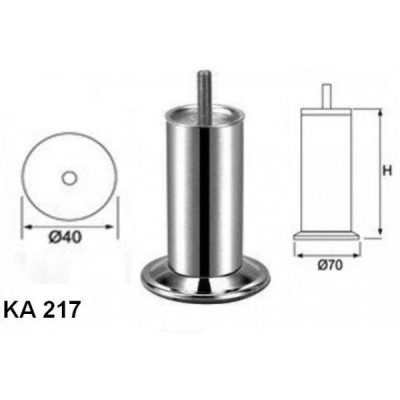 Nábytkové nohy KA217