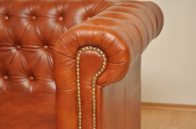 Rohová sedačka Chesterfield atyp 2