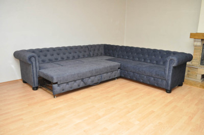 Rohová sedačka Chesterfield atyp 4