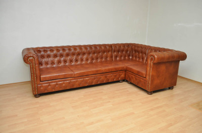 Rohová sedačka Chesterfield atyp 2