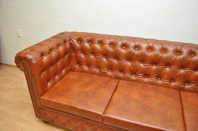 Rohová sedačka Chesterfield atyp 2