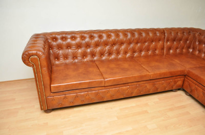 Rohová sedačka Chesterfield atyp 2