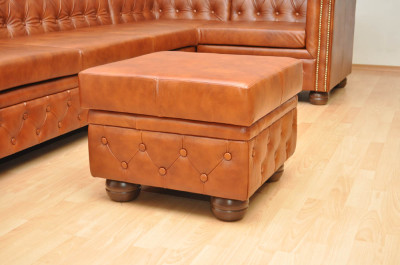 Rohová sedačka Chesterfield atyp 2