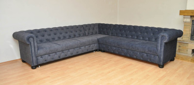 Rohová sedačka Chesterfield atyp 4