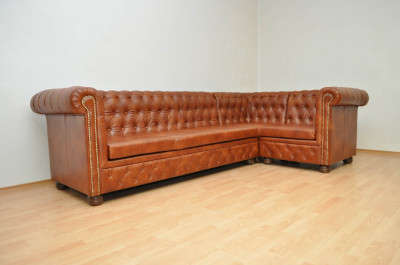 Rohová sedačka Chesterfield atyp 2