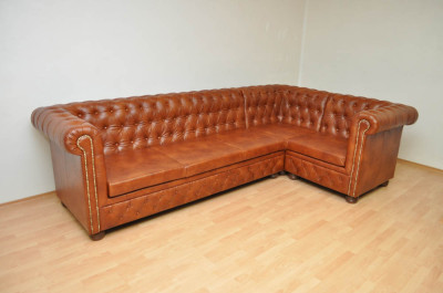 Rohová sedačka Chesterfield atyp 2