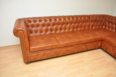 Rohová sedačka Chesterfield atyp 2