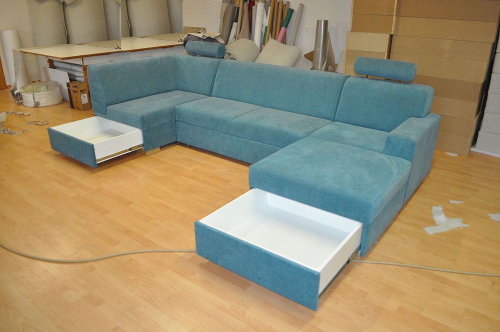 Sedačka v tvare U Cosmopolis atyp 4