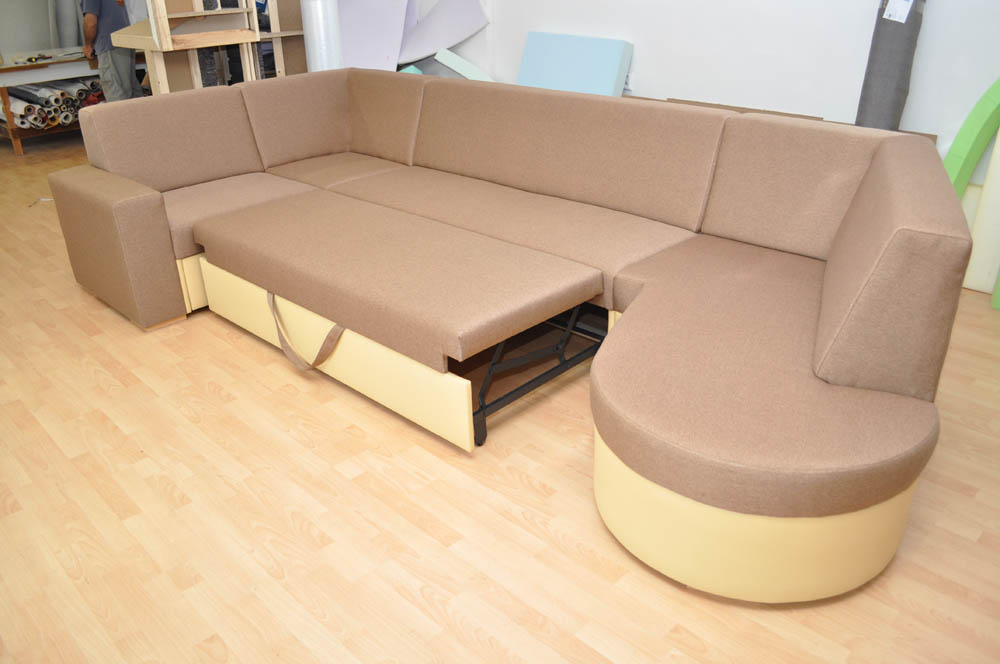 Sedačka v tvare U Lugano atyp 5