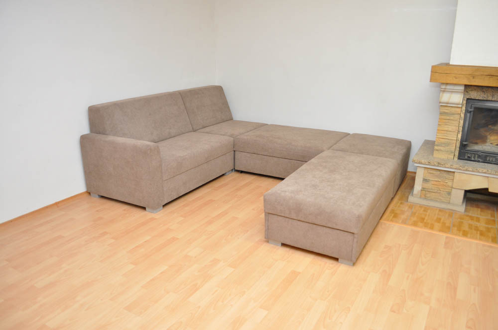 Sedačka v tvare U Lugano atyp 8