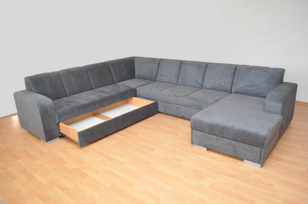 Sedačka v tvare U Andover atyp 2