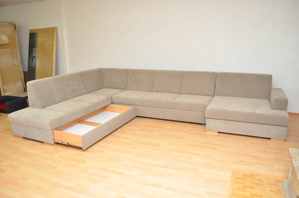 Sedačka v tvare U Lugano atyp 11