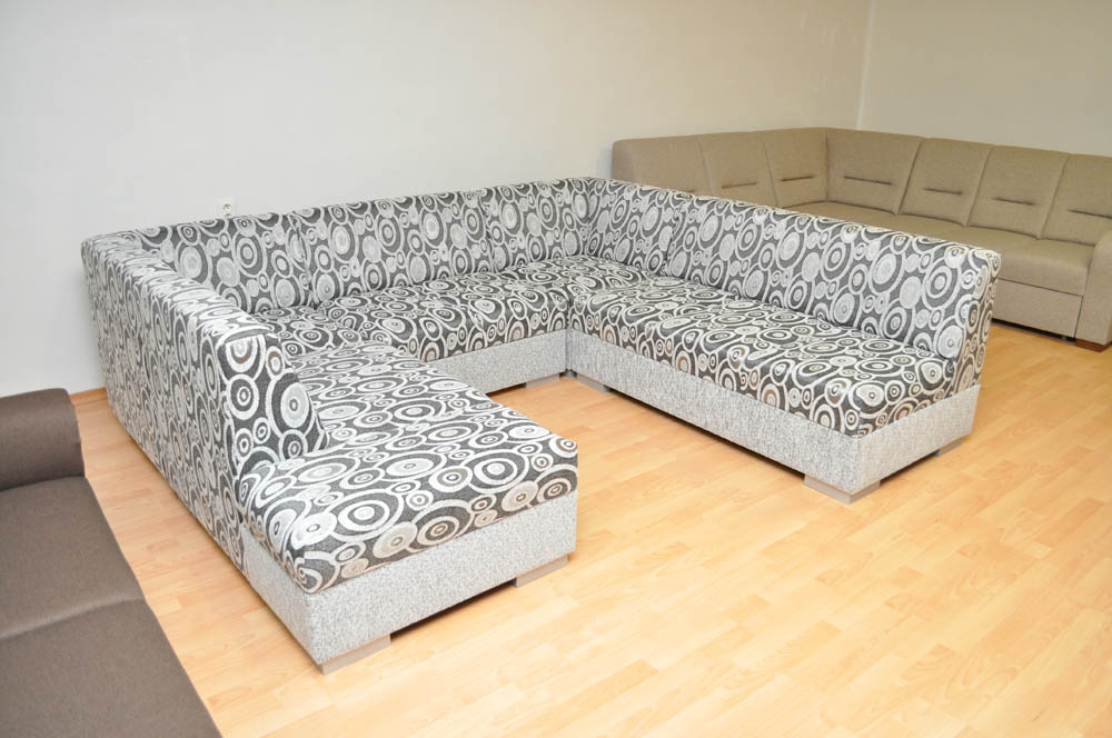 Sedačka v tvare U Lugano atyp 10