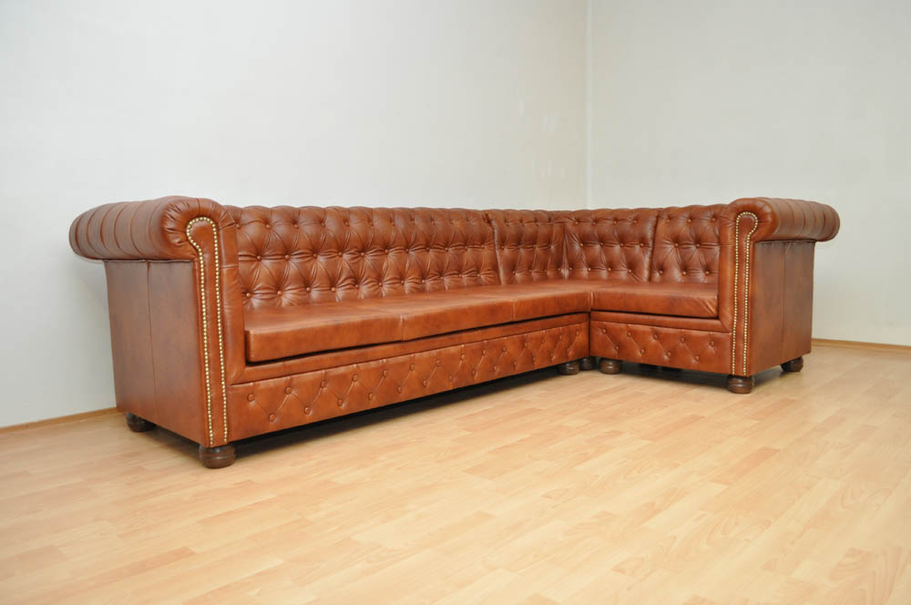 Rohová sedačka Chesterfield atyp 2
