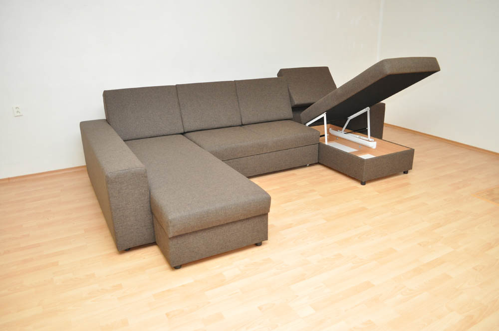 Sedačka v tvare U Agen atyp 2