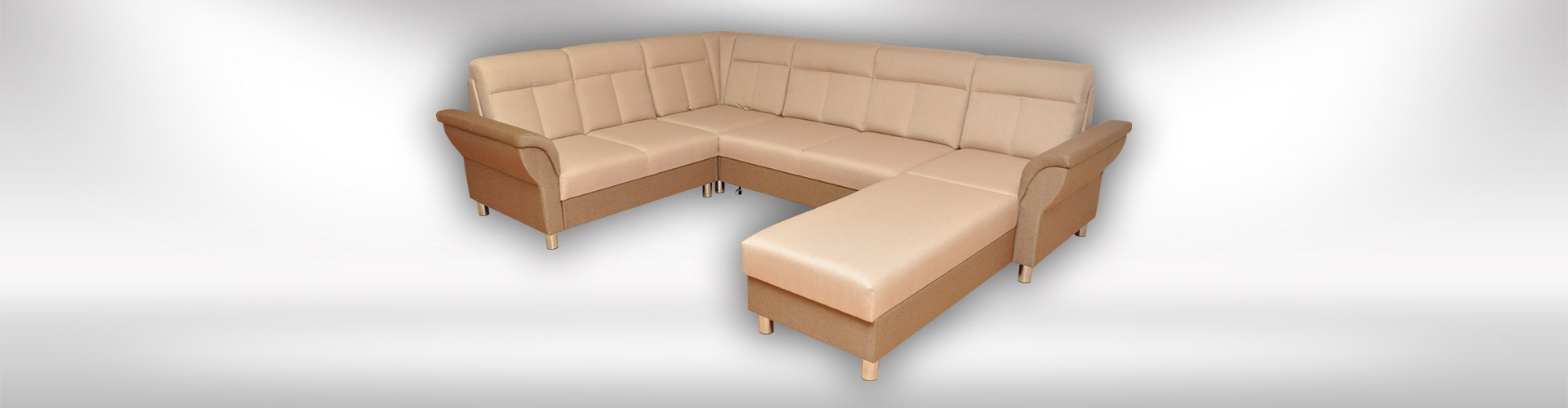 Sedačka v tvare U Catania