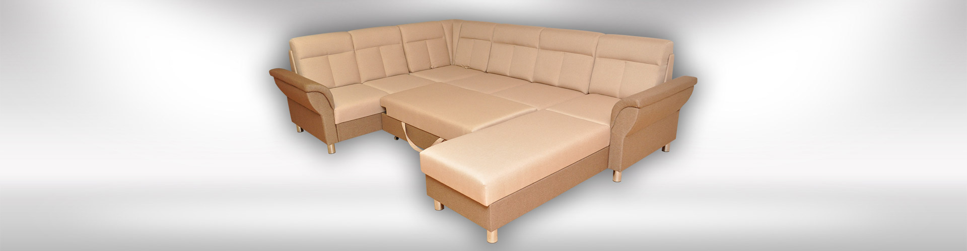 Sedačka v tvare U Catania