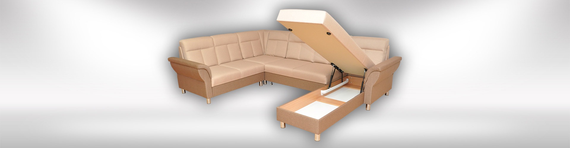 Sedačka v tvare U Catania