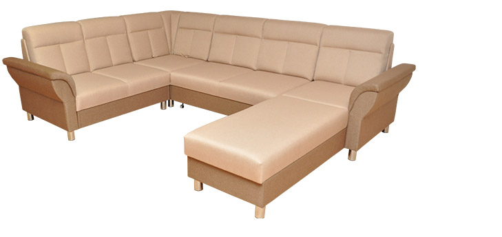 Sedačka v tvare U Catania