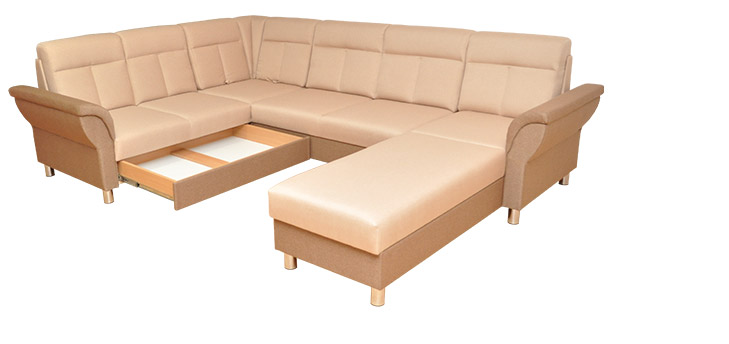 Sedačka v tvare U Catania